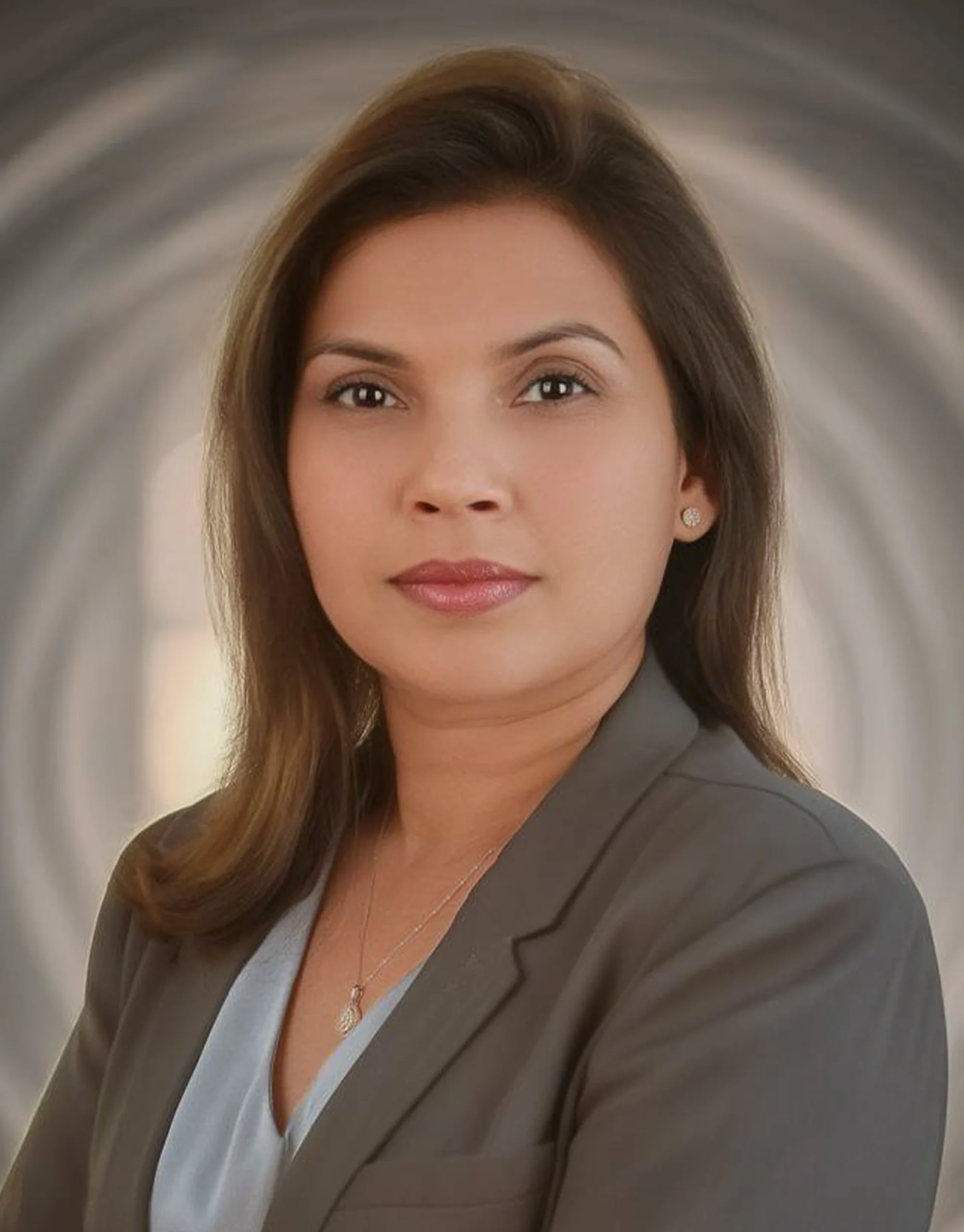 Portrait of Gayani Goonawardena, Regional Director, Middle East, at Ethera Business.